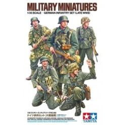 Tamiya 35382 1:35 Fig-Set Dt. Infanterie 1943- » 1945 (5) [TA35382]