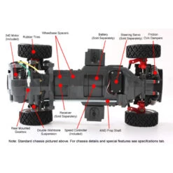 Tamiya Expert Buid Levant Brushles & Zenderset & Accu & Snel Lader -57789